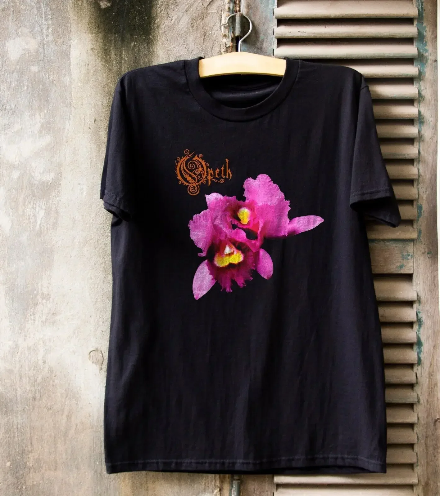 Opeth Orchid Album retro 90s Black T-Shirt S-3XL