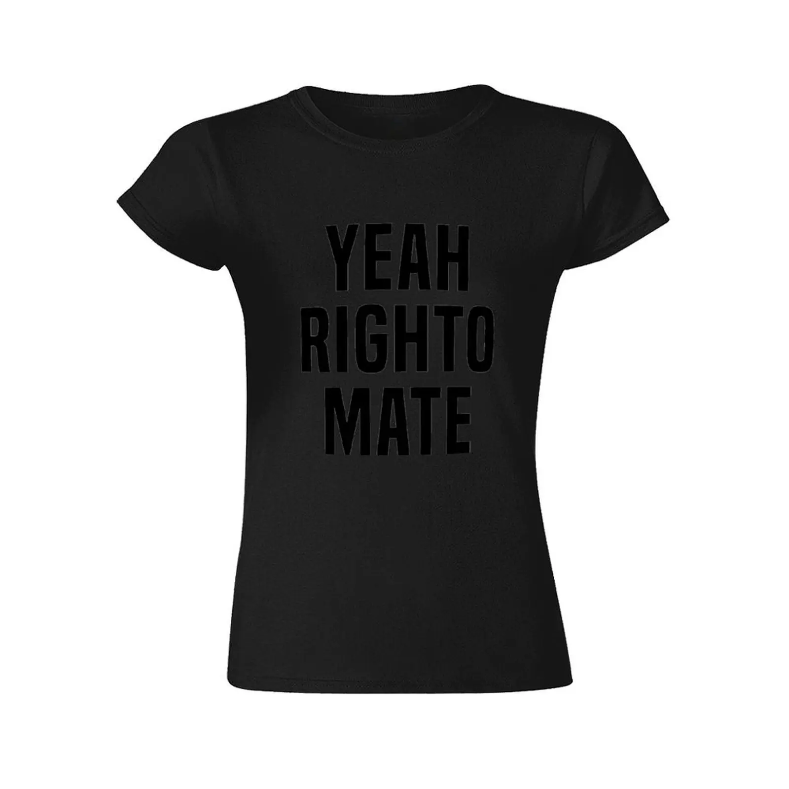 Ja Righto Mate T-Shirt Oversized Graphics Sublieme Dameskleding