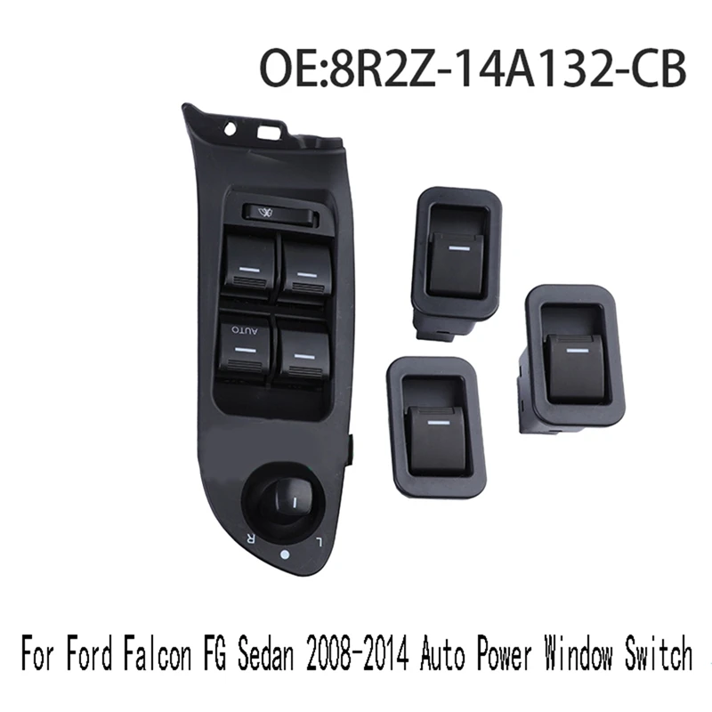 

For Ford Falcon FG Sedan 2008-2014 New Auto Power Window Switch Glass Lift Switch 8R2Z-14A132-CB