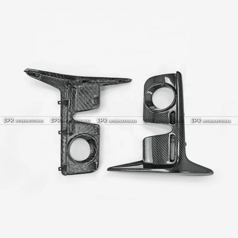 

High Quality Front Fog Cover Pair GR YARIS GXPA16 Real Dry Carbon Car Grill