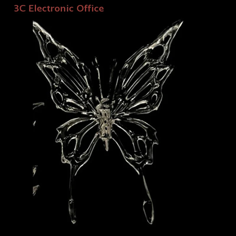 

3D прозрачный держатель для фотокарт с бабочкой, витрина Kpop, защитная крышка для удостоверения личности с продвинутым смыслом для любителей коллекционеров