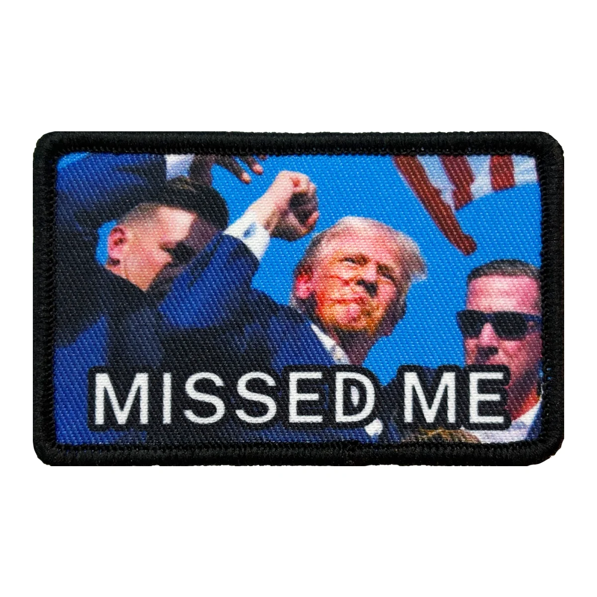 Trump Fist in the Air \'Missed Me\' 2\