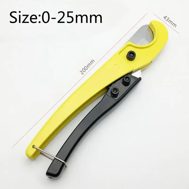 PVC Pipe Cutter 0-25mm Scissors Pipe Shears PVC PPR Hose Cutting Hand Tools For Cutting PVC CPVC PEX PU Rubber Hose