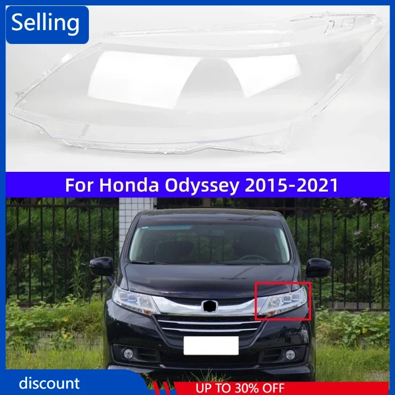 

For Honda Odyssey 2015 2016 2017 2018 2019 2020 2021 Car Accessory Replace A Transparent PC Headlamp Shell Headlight Lenses
