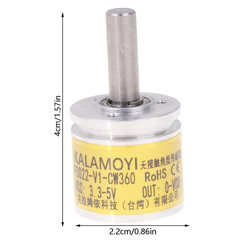 1 PCS P3022-V1-CW360 Sensor de ângulo de corredor rotativo à prova d'água 0-360 graus Círculo completo Magnetismo NOVO Sensor de ângulo