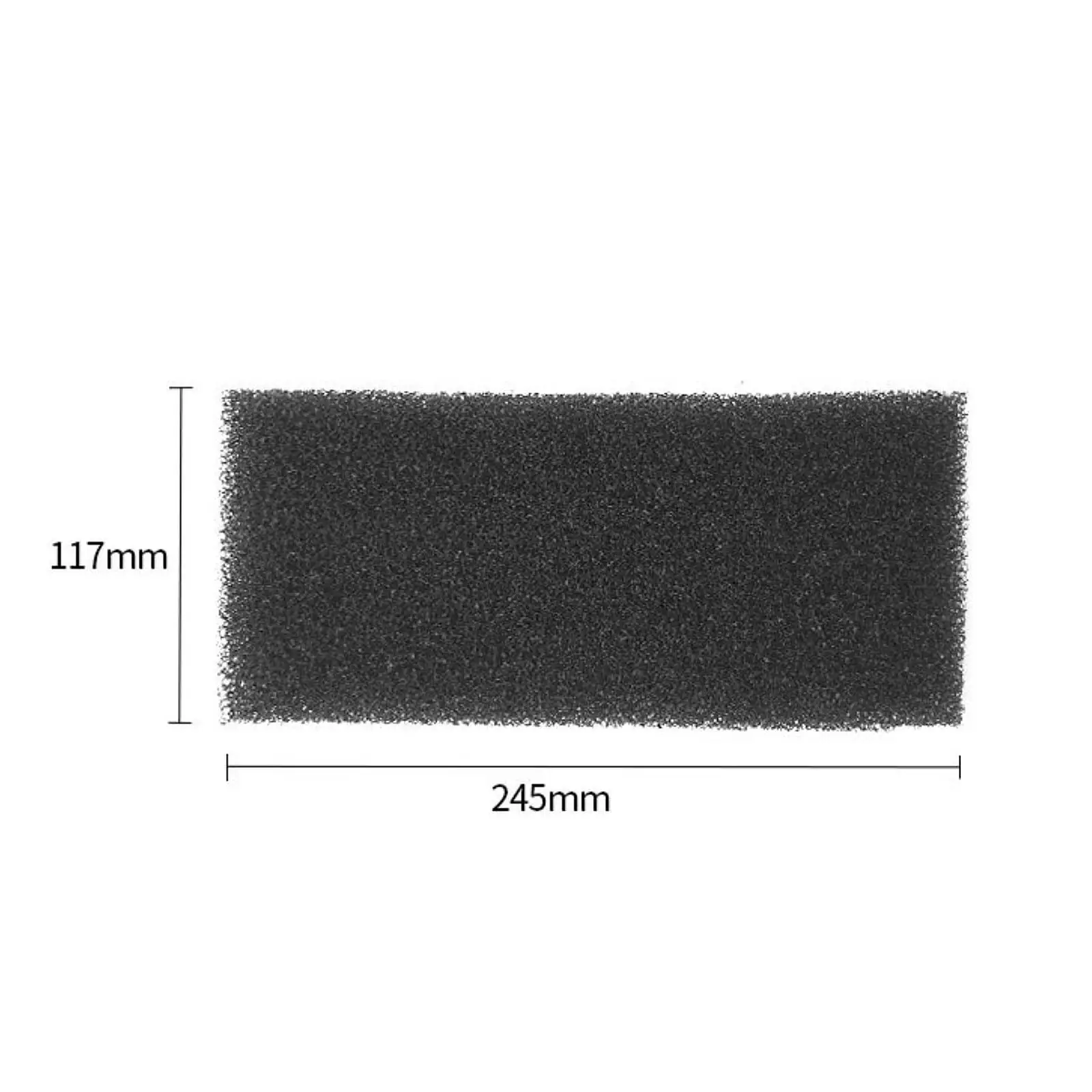 Esponja do ventilador do motor 64119216222 substituição de peças automotivas leves de alto desempenho esponja do ventilador para bmw série 5 série 7