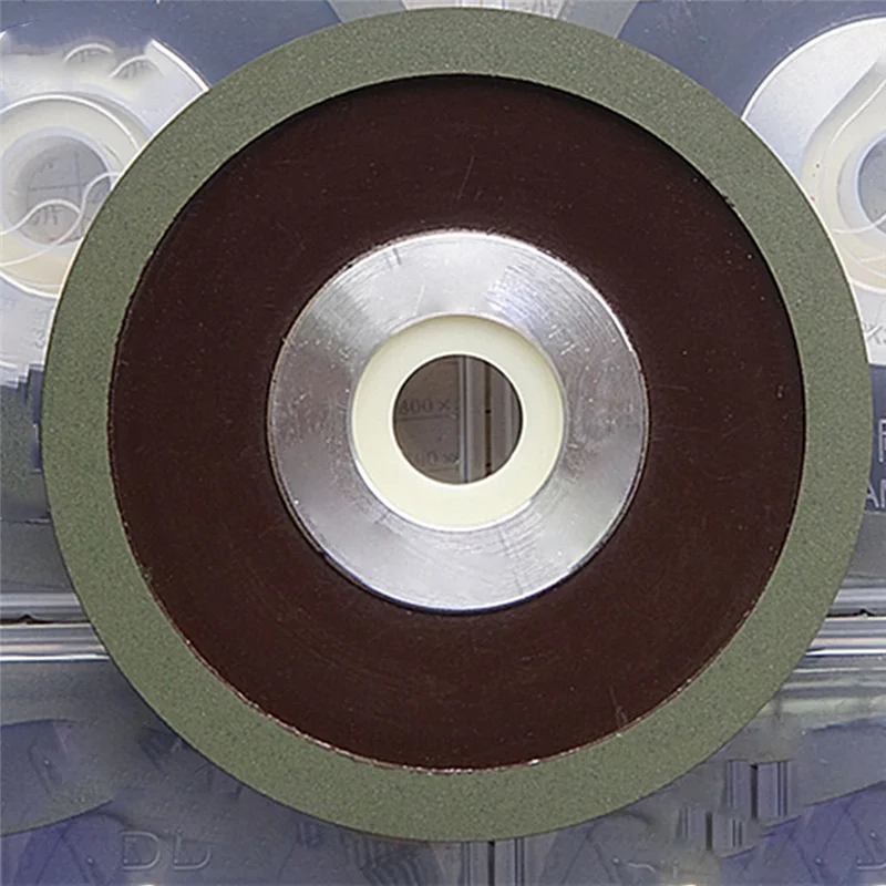 HLZS-PSX Diamond Grinding Wheel Corundum Silicon Carbide Bakelite Sawtooth Alloy Grinding Disc 125X32x10x1mm 320