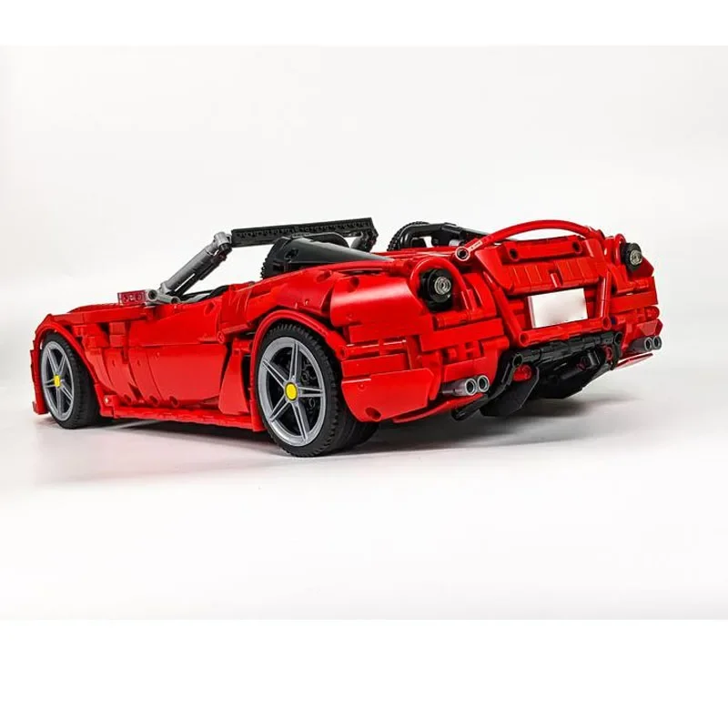 New MOC-183666 Supercar 599 SA Building Block Toy Racing Model Improved Stitching Building Blocks 2717PCS Christmas Gift