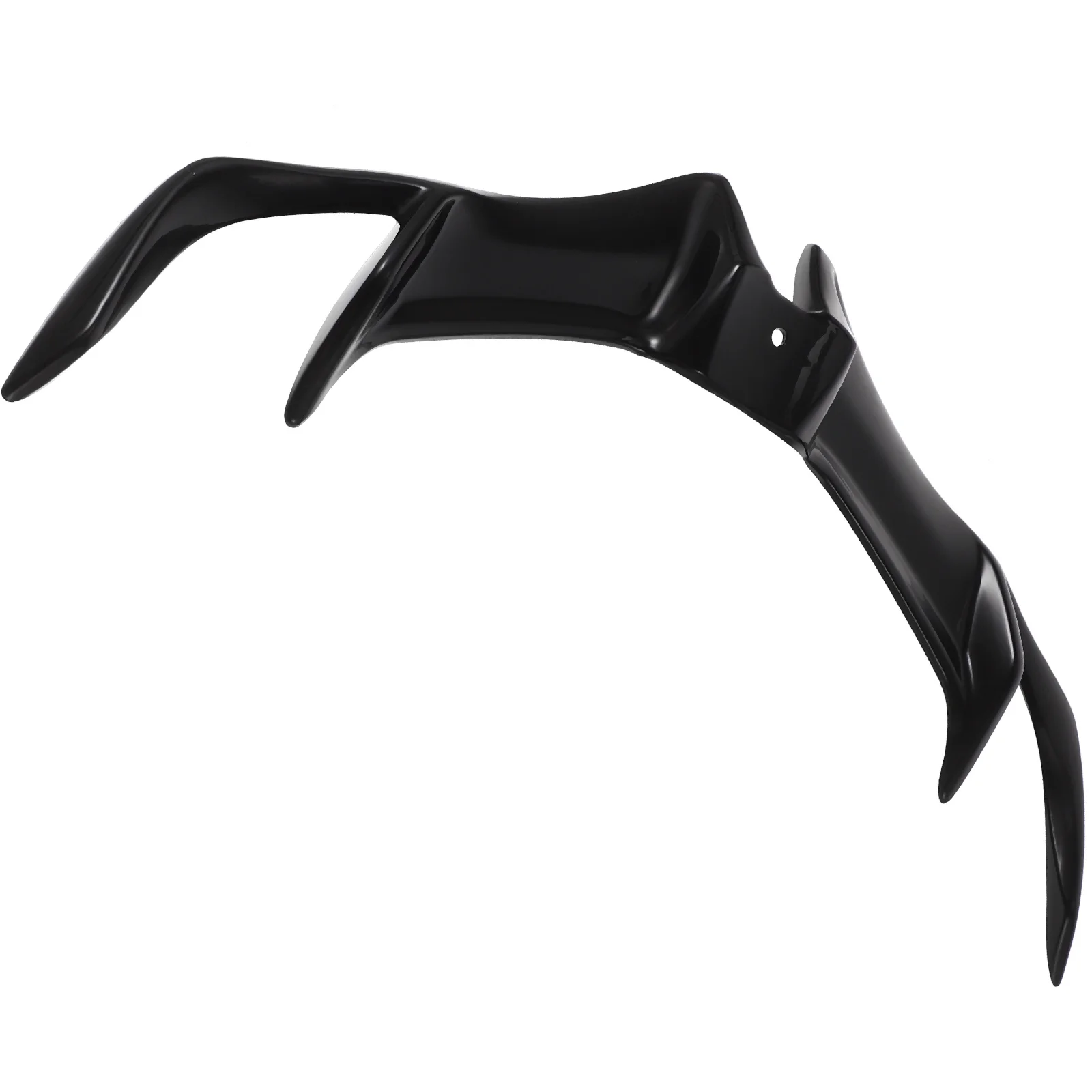 Alerón de estilo de carenado de motocicleta, alerón delantero resistente al desgaste para motocicleta, Compatible con Yamaha