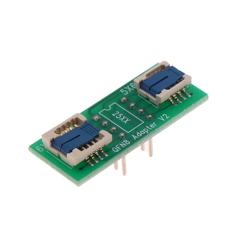 Two-in-One QFN8/WSON8 Socket Adapter, Compatible with 6*5MM & 8*6MM SMT BIOS Flash