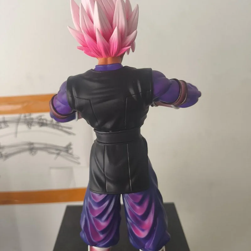 31cm Super Saiyan Rose Son Goku Model Dragon Ball Z Action Figure Anime DBZ Zamasu Figurine PVC GK Statue Ornament Peripheral
