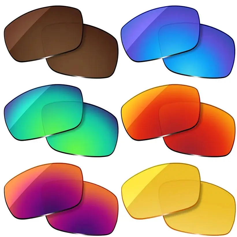 

OOWLIT Polarized Lenses Replacements Compatible with Wiley X Peak 65mm Sunglasses