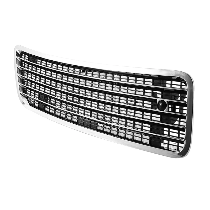 Car Front Bonnet Hood Air Vent Grille Upper Silver For Mercedes Benz S CLASS W221 2007-2013 2218800205 2218800305 Car Set