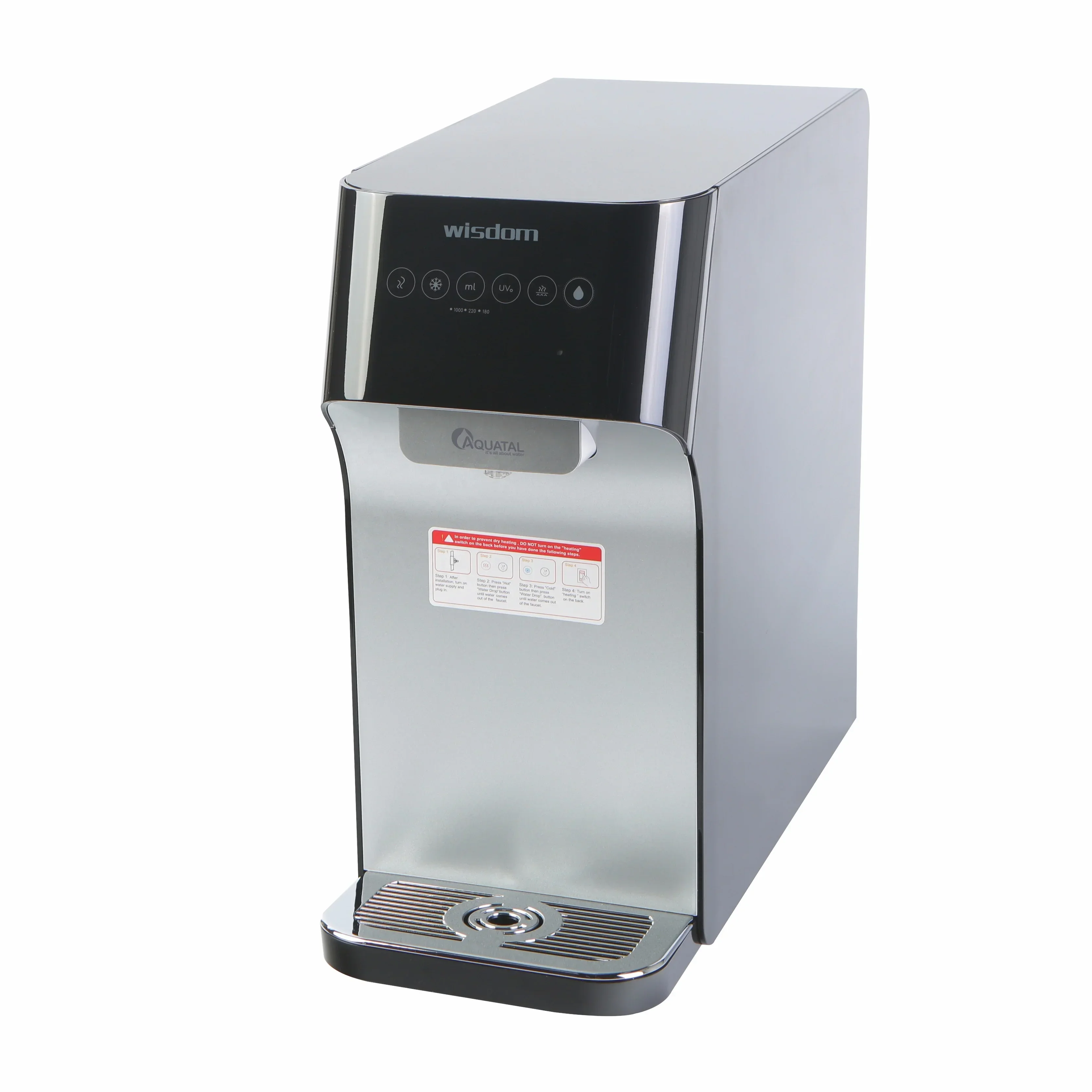

commercial counter top pou water cooler