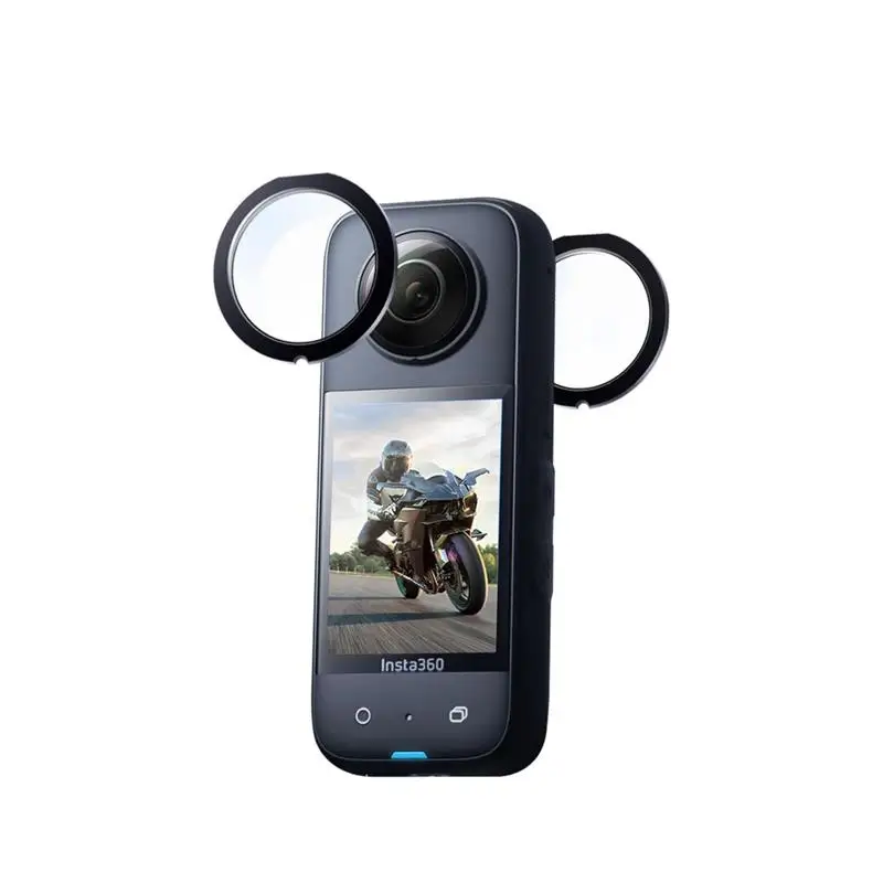 2 قطعة Insta360 واحد X2/X3 غطاء العدسة دائم عدسة الحرس حامي ل Insta360 واحد X 2/3 ملحقات الكاميرا UV عدسة ترشيح حماية