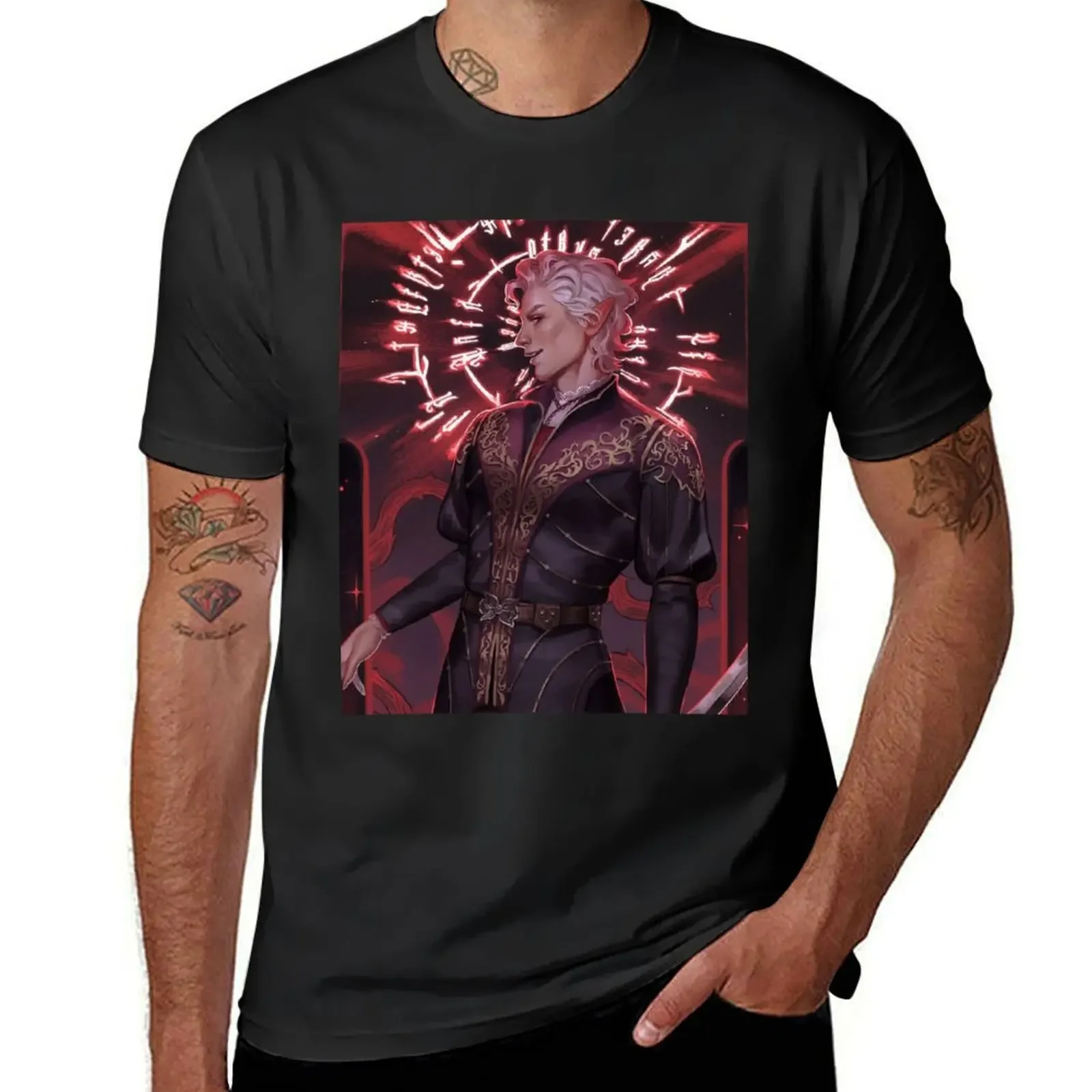 

Astarion T-Shirt basketball graphic tees korean fashion oversized graphic tee anime clothes t shirt for men