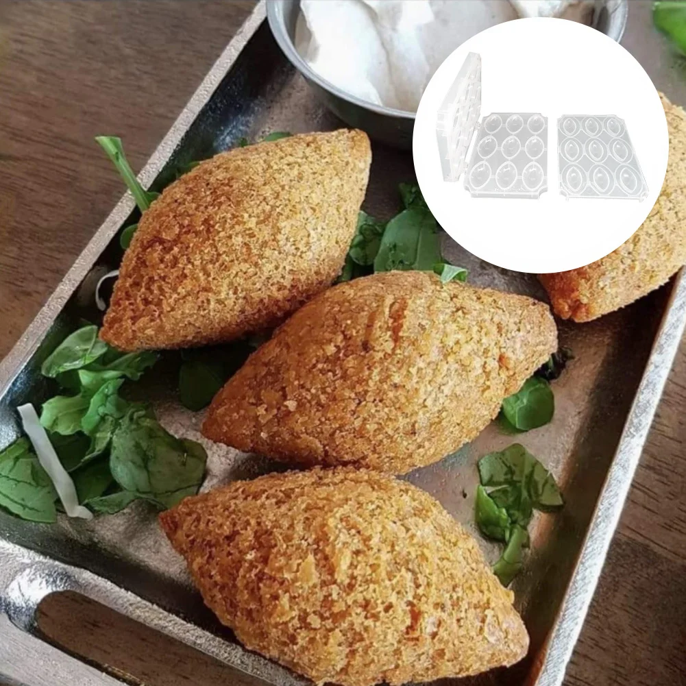 

9 Holes Manual Kibbeh Meatball Maker Homemade Meat Maker Press Minced Meat Processor DIY Meatball Making Tool