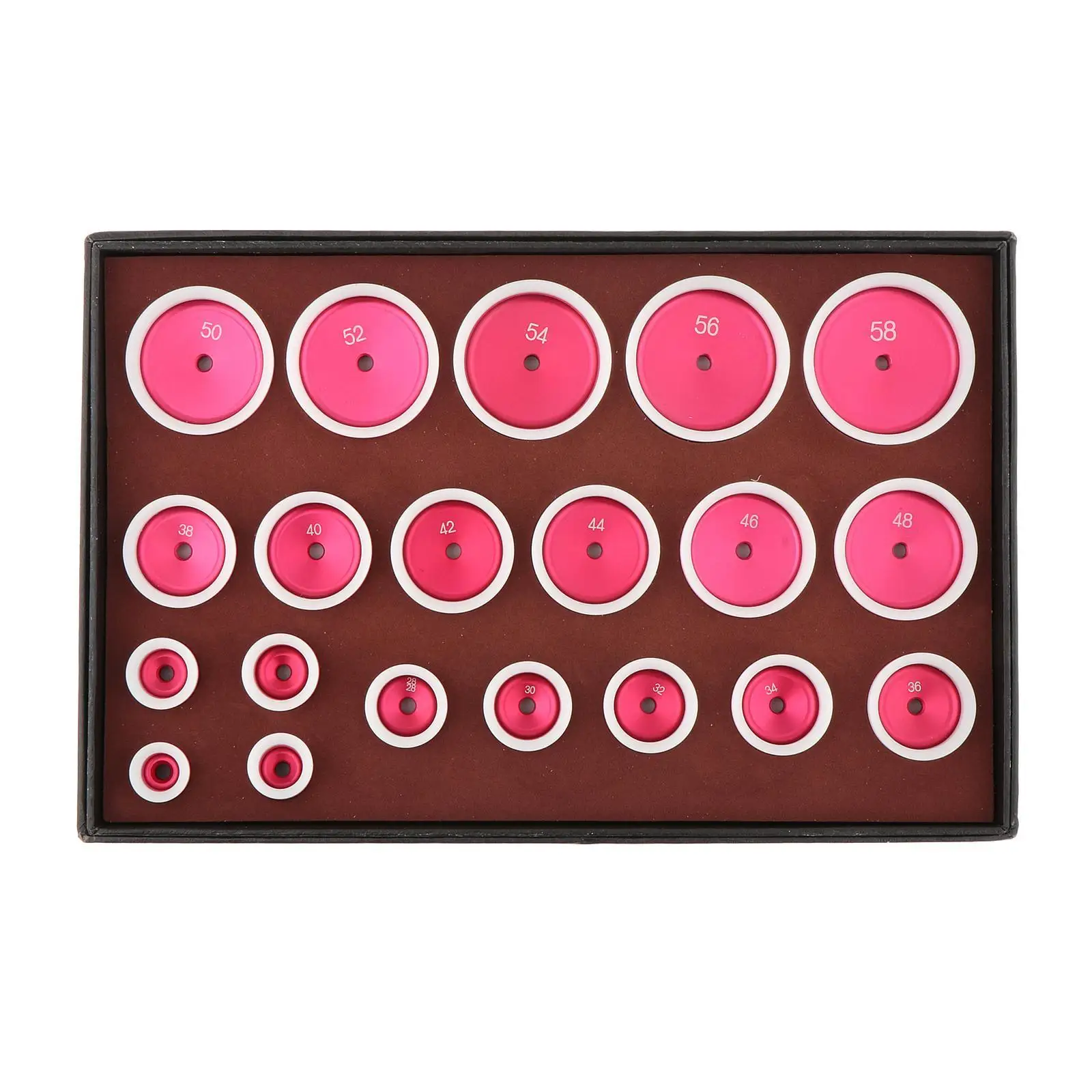 20x Watch Press Dies Watch Maintenance Multifunction Watch Back Case Fitting Dies for Case Closing Watch Repairing Watchmakers
