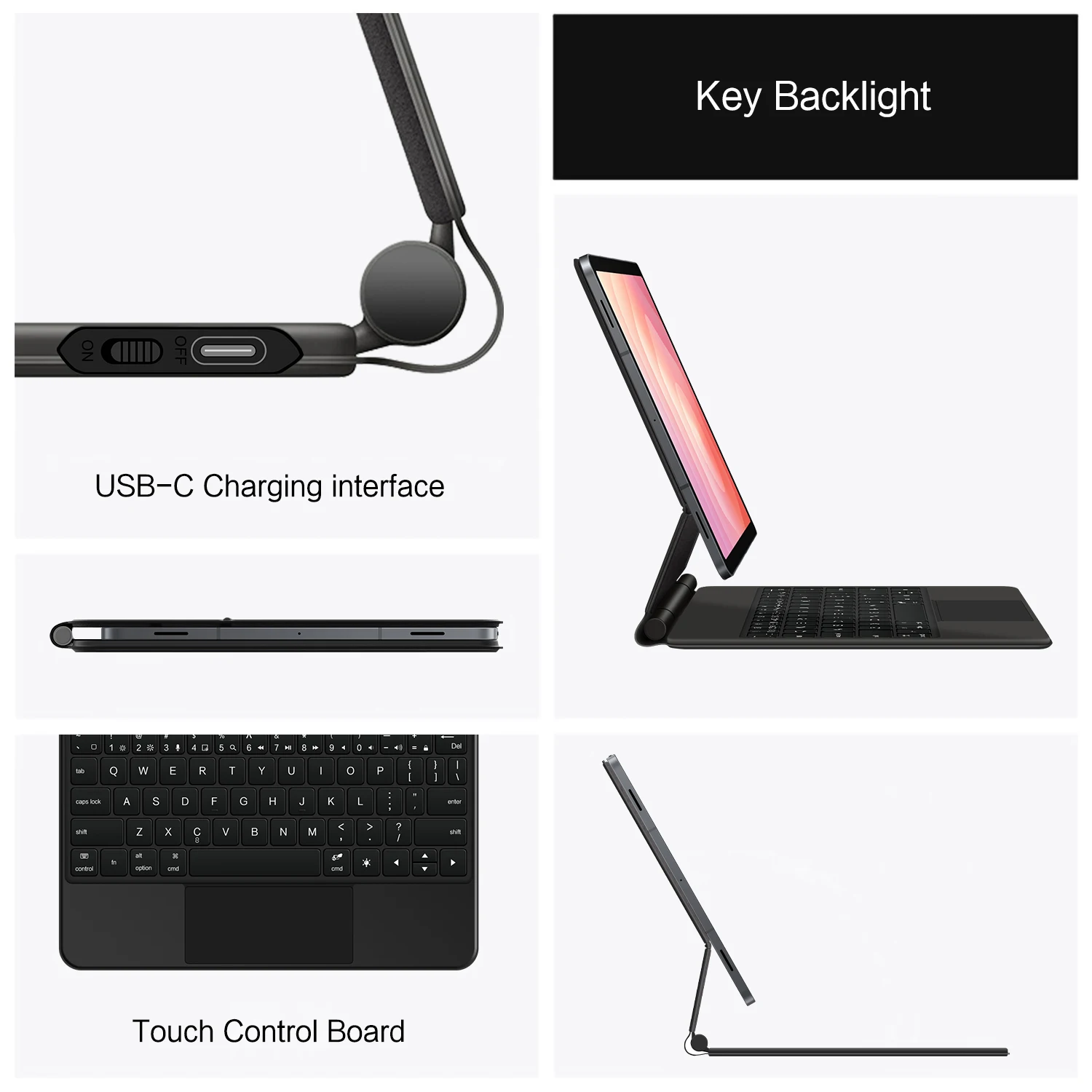 Magnetic Magic Keyboard For Samsung Galaxy Tab S11 Ultra 14.6