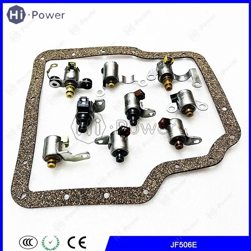 

9 PCS Automatic Transmission JF506E 5F31 09A Solenoids Kit For Ford Mondeo Mazda For VW JF506E 09A
