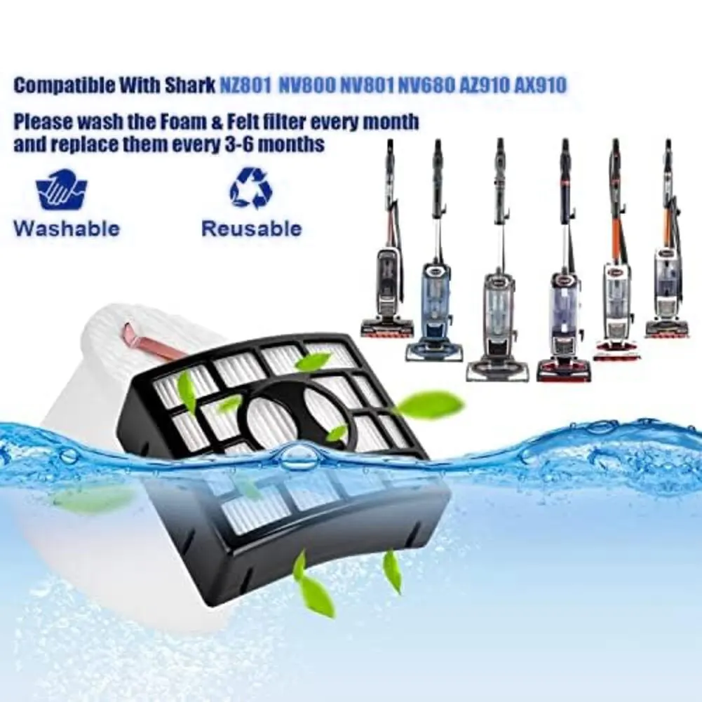 

Комплект фильтров для вращающегося пылесоса AZ1000 AZ1002 AX951 AX952, аксессуары для пылесоса, инструменты для уборки дома