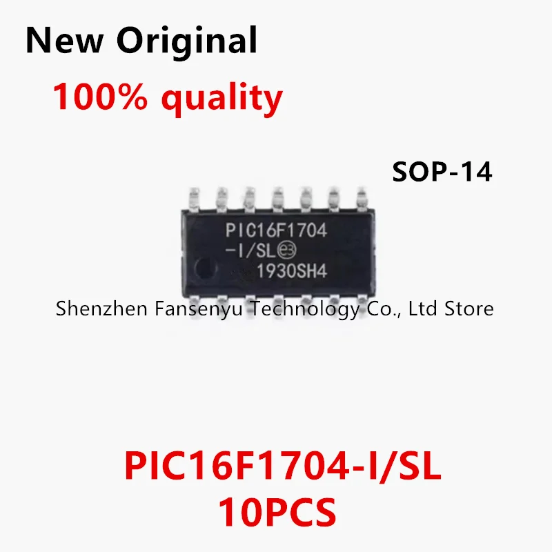 

(10piece)100% New PIC16F1704-I/SL PIC16F1704 I/SL sop-14 Chipset