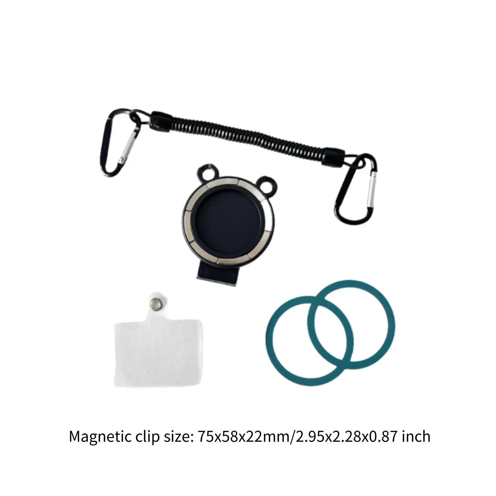 Supporto per cellulare, supporto per Clip da cintura a mano libera, Clip per zaino antigoccia per cintura donna uomo zaini