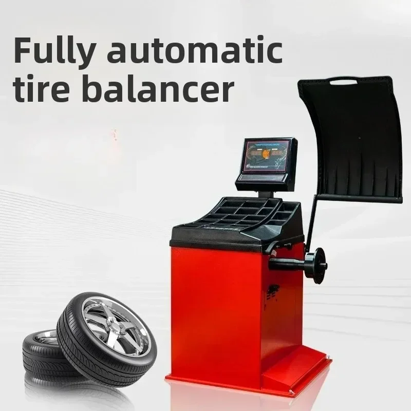 Automatic tire balancer, balancing machine wheel protection equipment