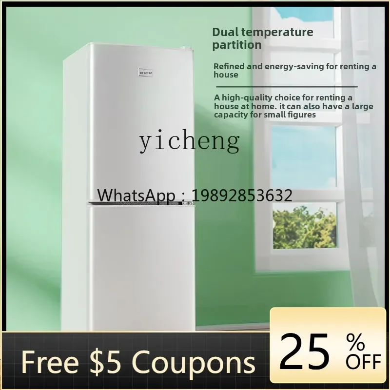 

ZS первоклассный энергоэффективный двухдверный холодильник, бытовой небольшой энергосберегающий трехдверный энергосберегающий холодильник