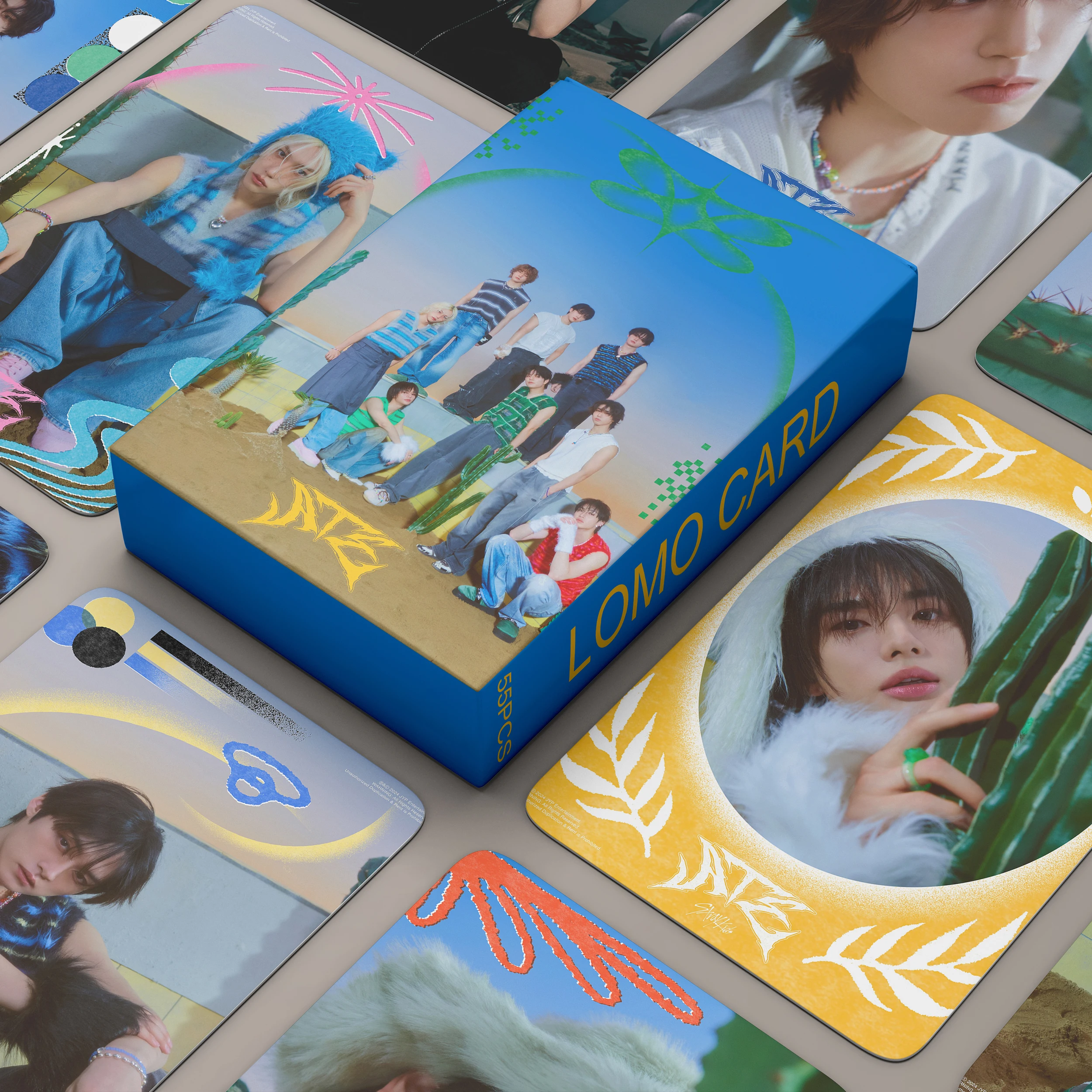 55 grupo coreano de niño y niña, nuevo álbum, nueva tarjeta de colección de canciones, tarjeta individual, colección grande