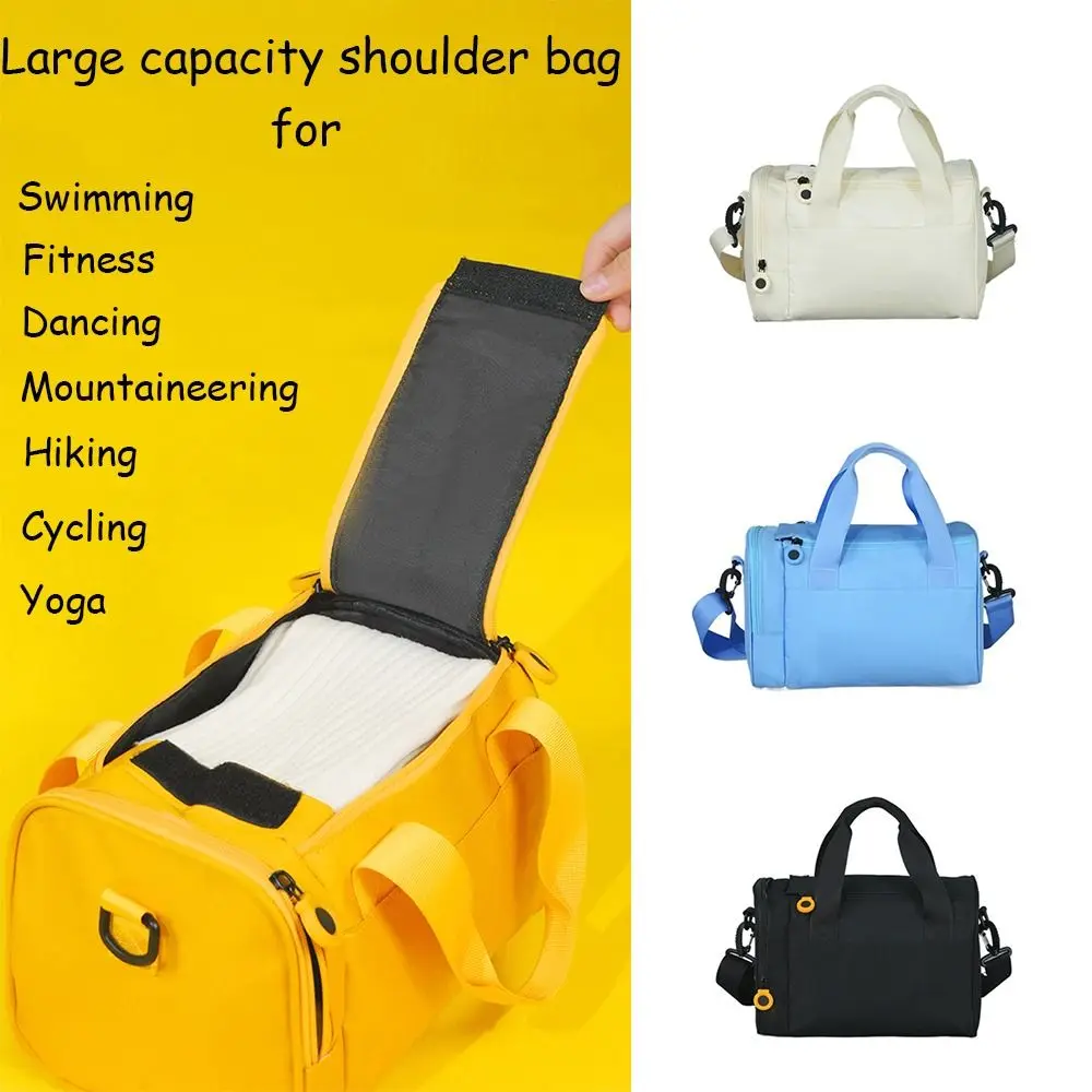 

Durable Oxford Cloth Shoulder Bags Waterproof Large Capacity Yoga Swim Bag Leisure Sports Storage Fitness Dance Bag Hiking