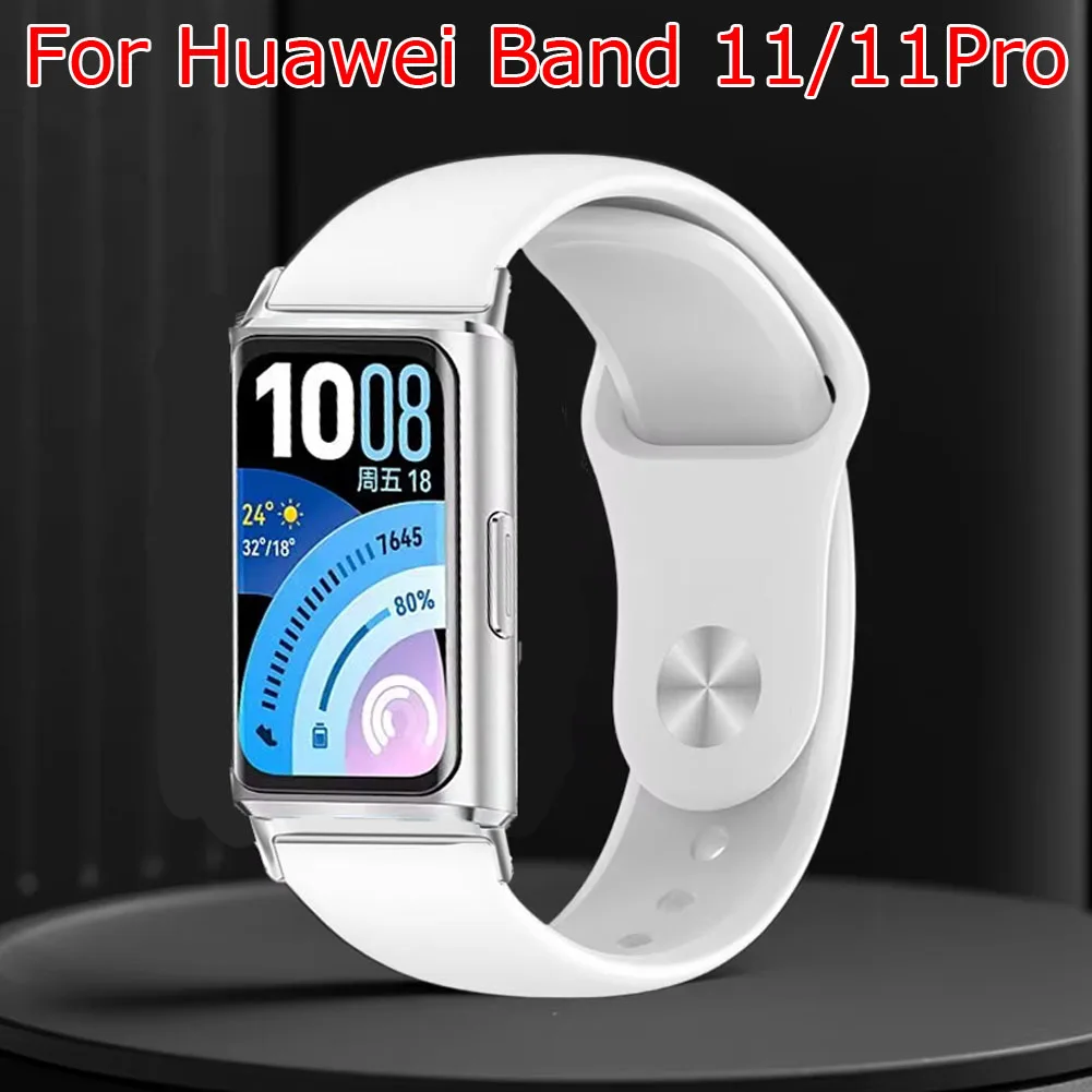 Weiches Silikonarmband für Huawei Band 11/11Pro Sportarmband Smartwatch-Gürtel Zubehör für Huawei Band 11/11Pro Band