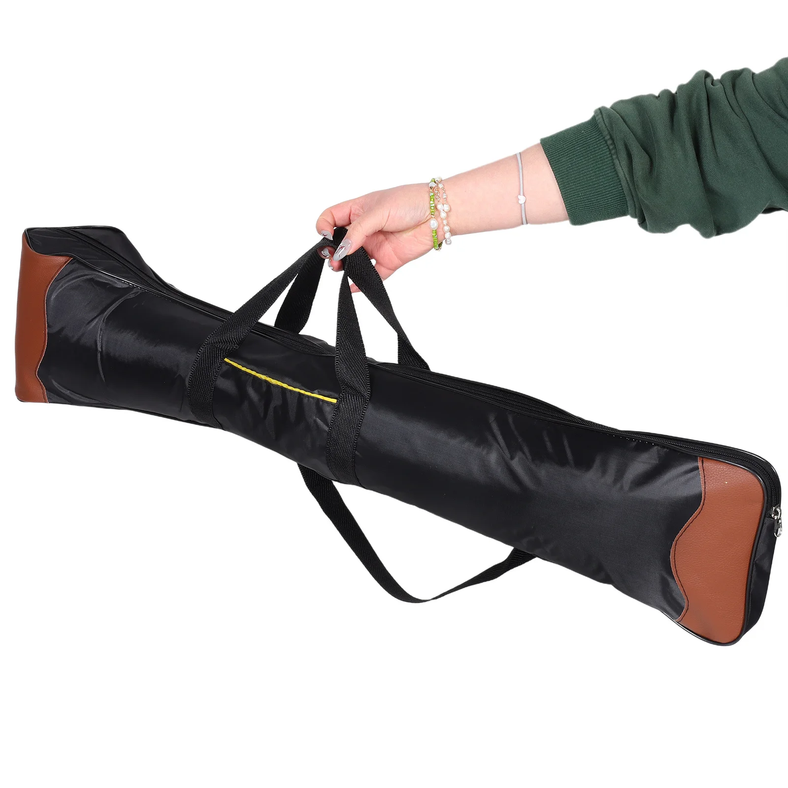 

2Pcs Erhu Case Durable Versatile Black Brown Protect Instrument Daily Practice Performance Travel Backpack Strap Neck Shoulder