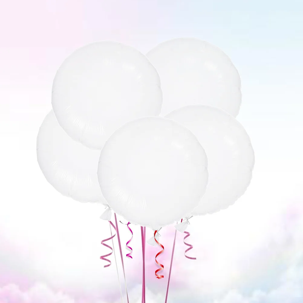 

5Pcs Clear Confetti Balloons 24 Inch Transparent Party Decorations for Wedding Birthday Anniversary Celebration