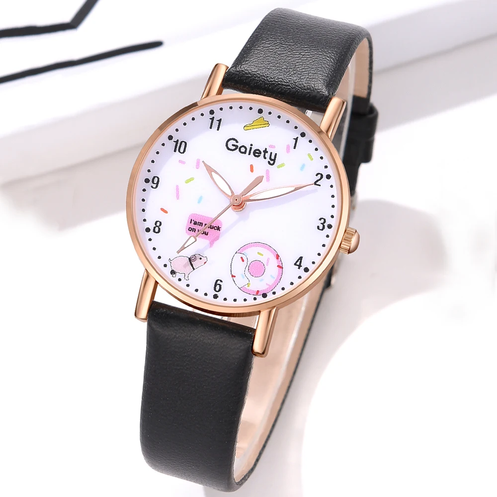 1Pcs Gairty Minimalist Style Roman Numeral Dial Watch Luxury Couple Casual Quartz Watch Is The Perfect Gift For Her