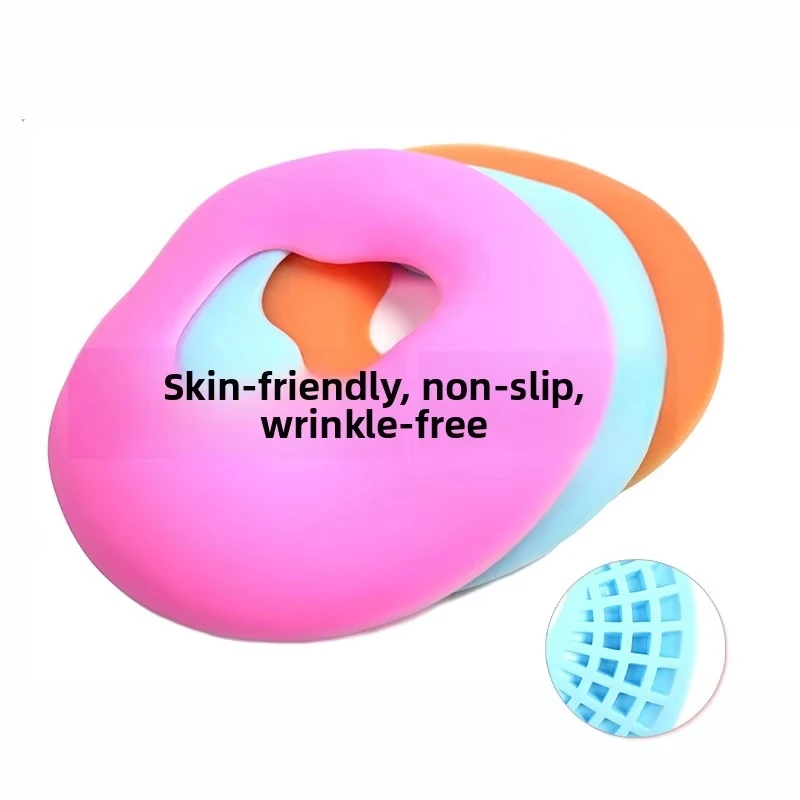 Silicone Massage Pillow Face Rest Massage Cradle Body Massage Beauty Salon Cushion Soft And Comfortable Pillow