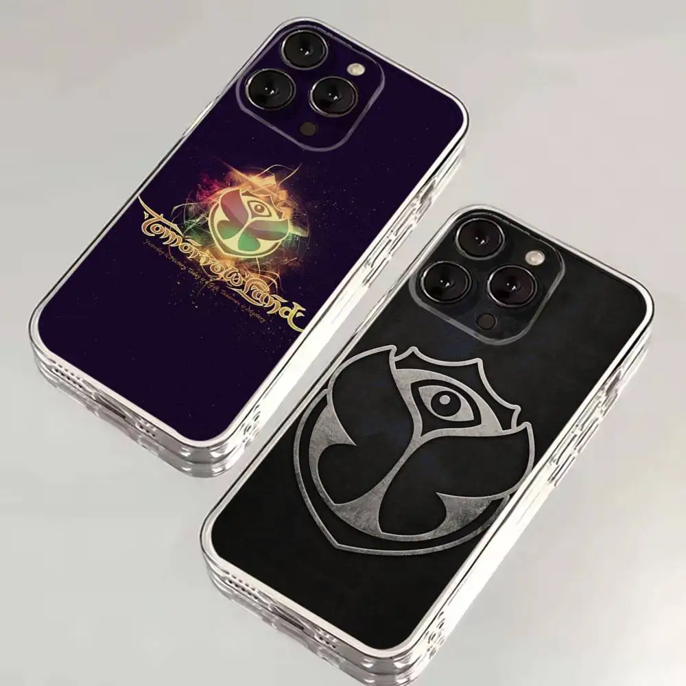 

Tomorrowlands Phone Case For iPhone 16,15,14,13,12,11,17 Pro,Max,Plus,X,XS,XR,SE,Mini Transparent Soft Cover
