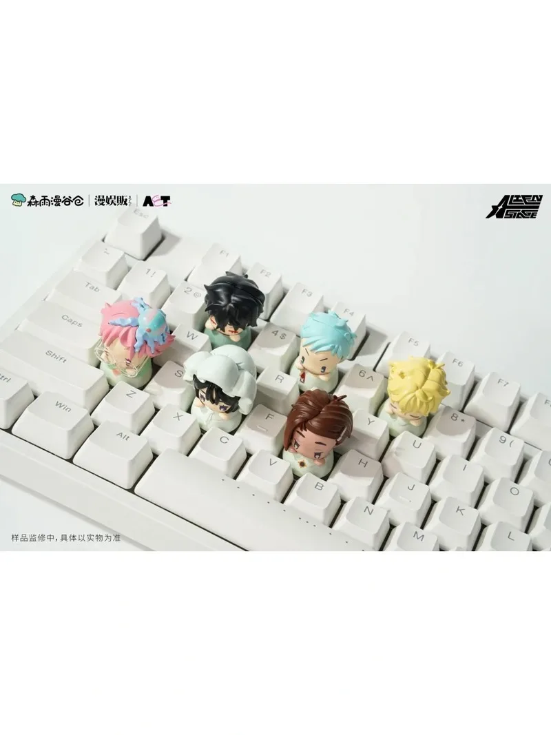 

New Genuine Alien Stage Baby Series Mechanical Keycaps Blind Box Kawaii Mini Model Boy Girl Anime Peripheral Birthday Gift