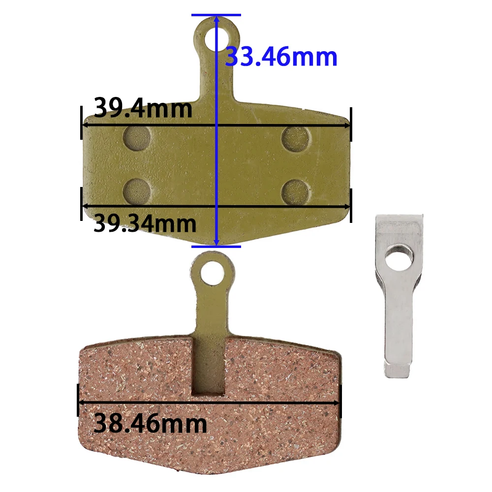 MTB Bremsbelag Voll Metall Disc Bremsbelag Für Ebike S5 Scheiben Bremsen Pads Ersatz Elektrische Fahrrad Zubehör – Detail 1