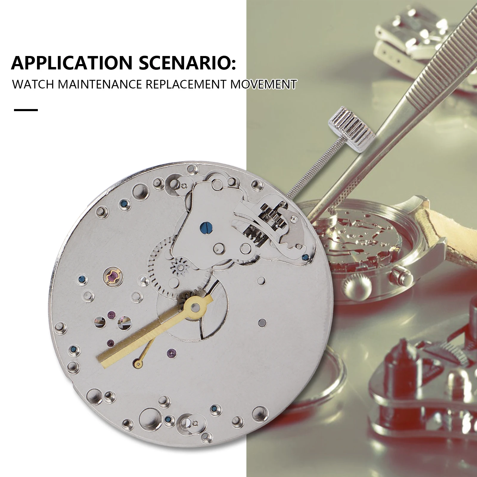Replacement Watch Movement ST3600 Movement Mechanical Watch Repairing Maintenance Replacement Accessory Watch Repairing Movement