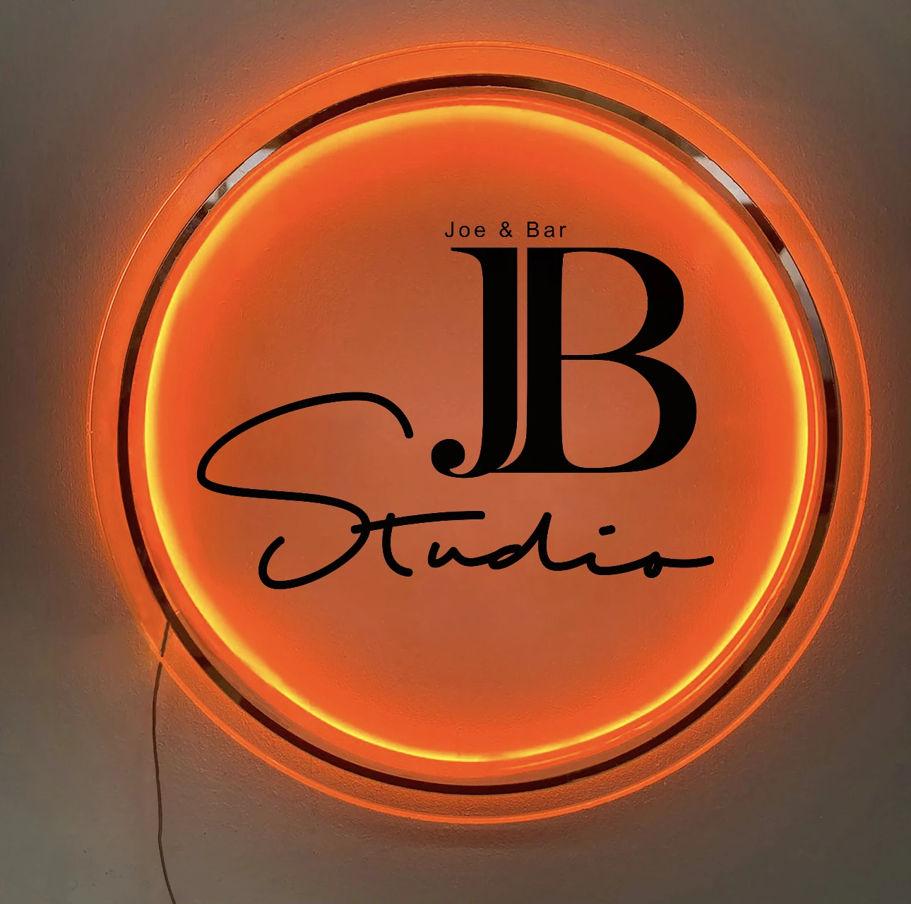 Custom LED Business Sign 3D  led Backlight Company Logo Salon Store Letters with Lights Wall Dectory Sign Board