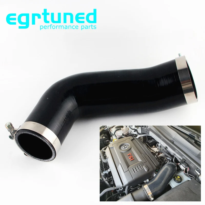 Silicone Turbo Inlet Elbow Tube Intake Hose For VW Golf MK7  R Audi V8 MK3 A3 S3 TT  2.0T 2014+