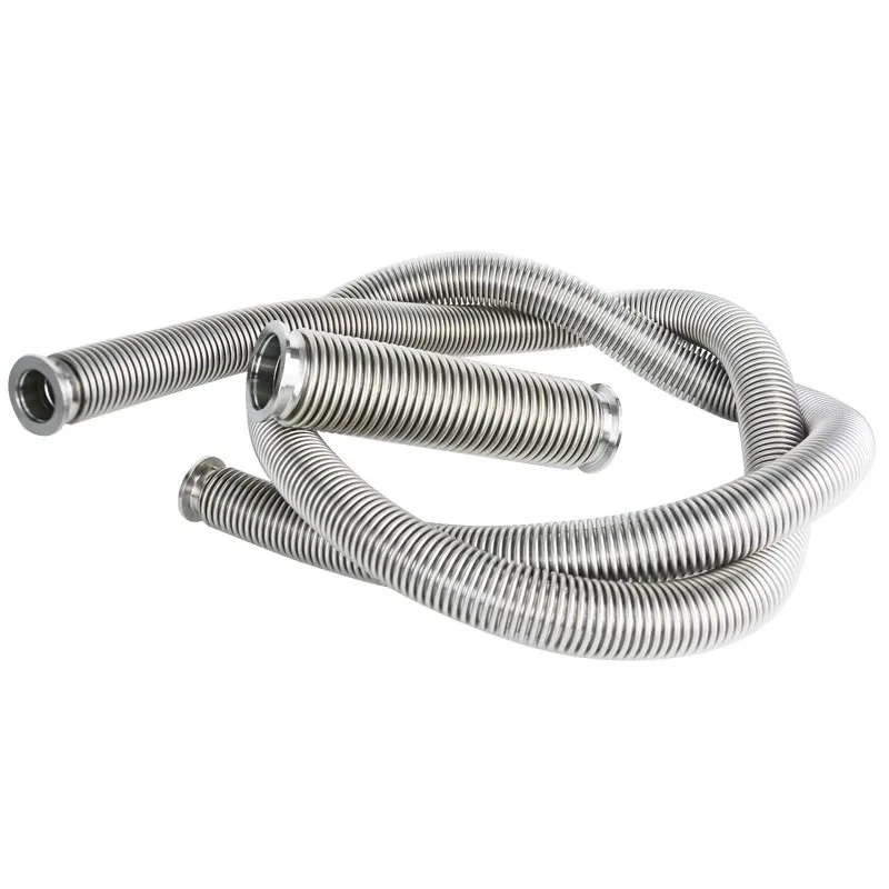 

KF25 1200-4000mm 304Normal Type High Vacuum Bellows Stainless Steel SS304 KF Bellows Hose KF25 Forming Wave Bellows Tube