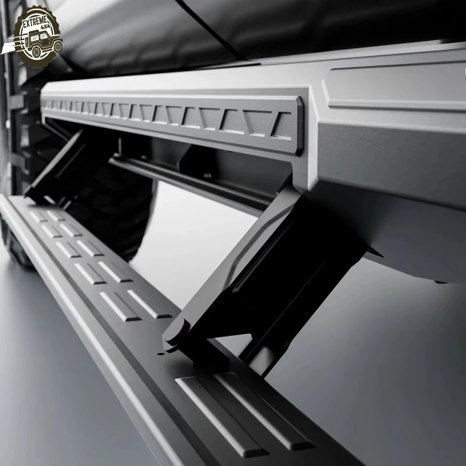 

Electric Side Steps for Camping Trailer Off Road 4x4 Aluminum BYD Electric Car Leopard Accessories