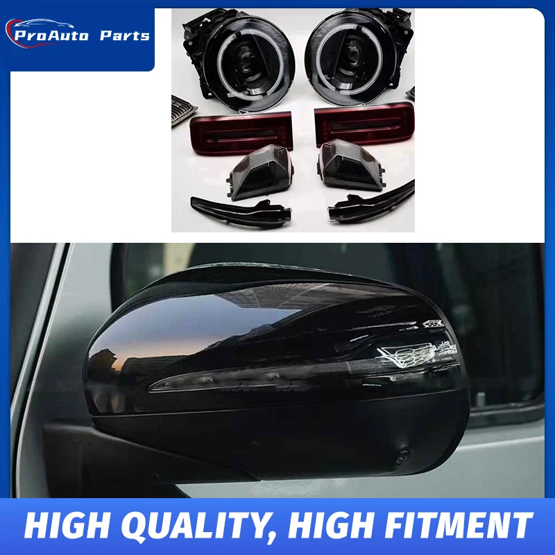

Oem-Quality Smoked Side Mirror Turn Signal Lights For Benz G-Class W464 W465 Smoked Balck Turn Signal G500 G450D G63 Lights