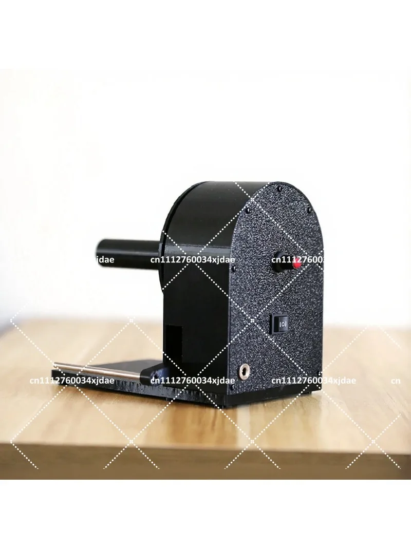 Mini Electric Label Rewinder Machine Barcode Sticker Rewinding Device for Efficient Labeling