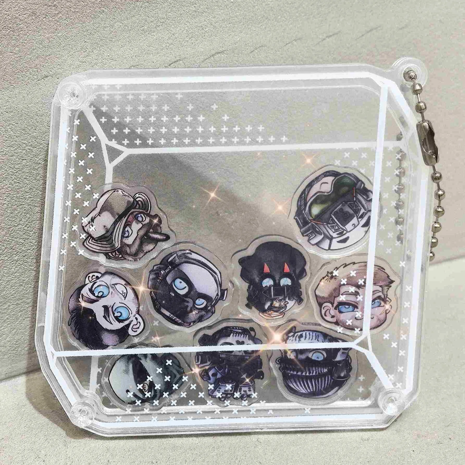 COD Call of Duty Game قلادة أكريليك محيطية Q-إصدار وادي مروحة موسيقى هزاز