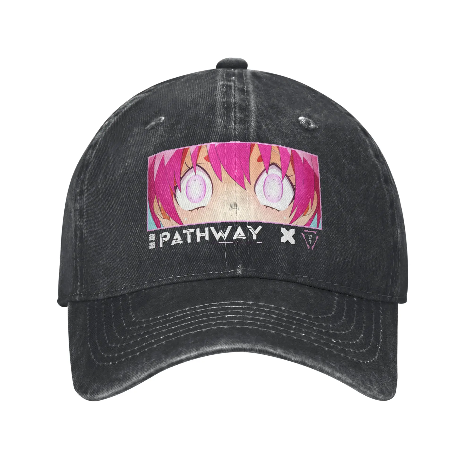 Pathway Anime Eyes Japanese Cozy Anime Style Fashion Baseball Cap  Leisure Sun Caps  Hiking Trail Sun Caps