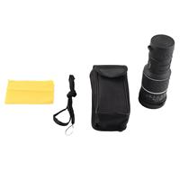 40x60 HD Night Vision Binoculars Compact Outdoor Telescope Low Light Green Film Monocular for Camping Hiking Travel Viewing
