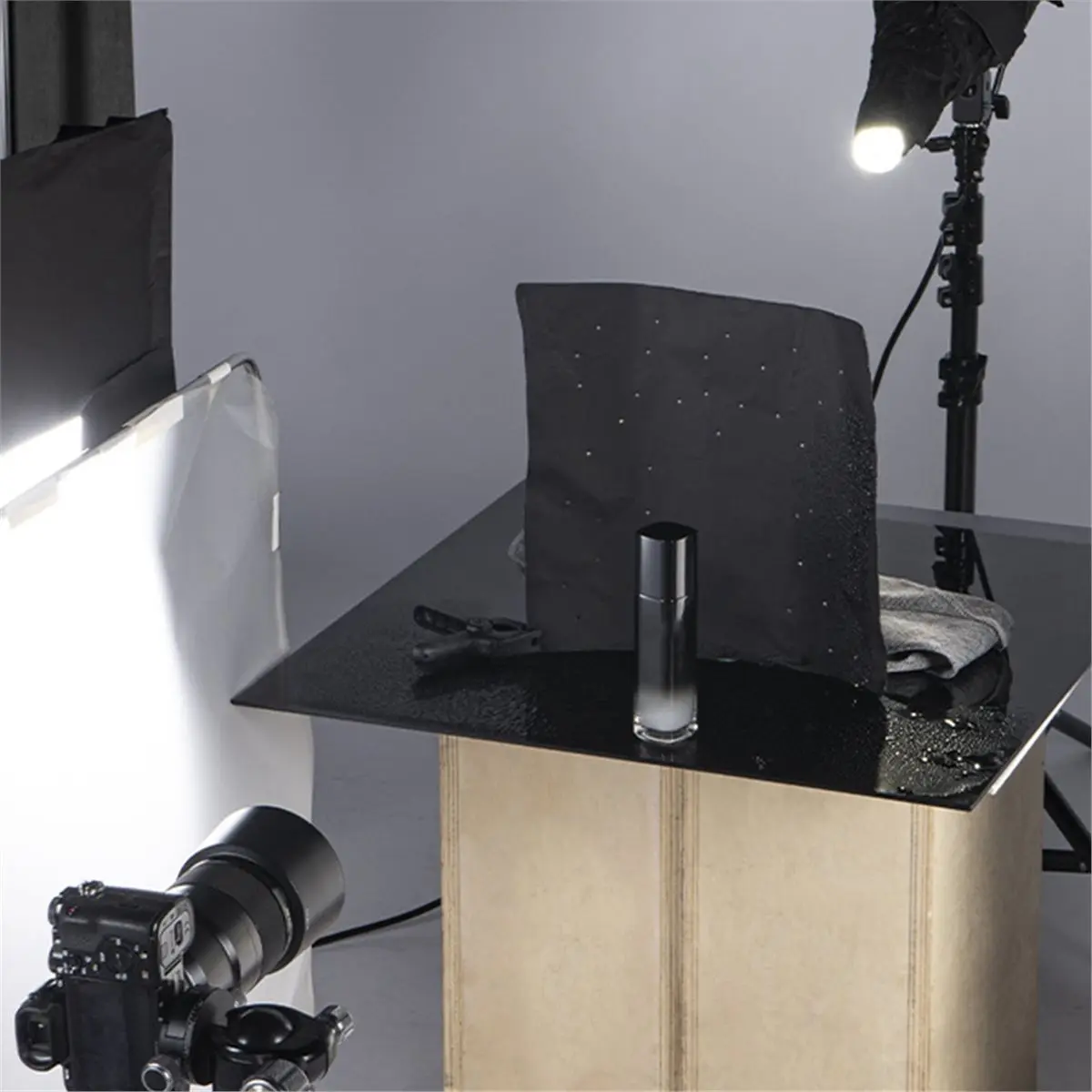 Double-Sided Matte Film Paper Roll Black Foil for Photography Light Shaping and Masking Light Leaks Photography Props